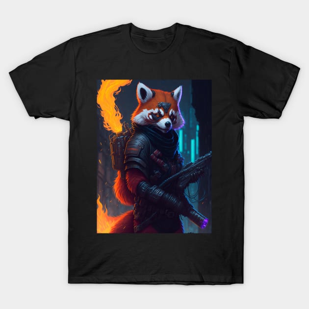 Flame-Forged Paws T-Shirt by star trek fanart and more